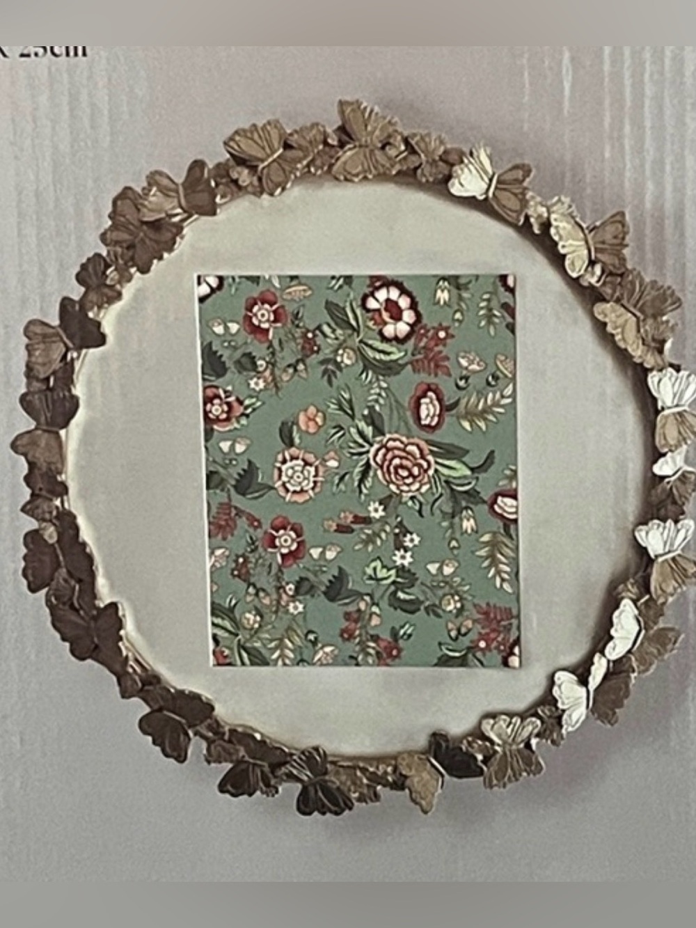 Concepts Ornate 3D Gold Butterfly Matted Wall Frame - 14x14 (8 x10 mat) NIB